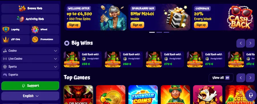 Spingranny app